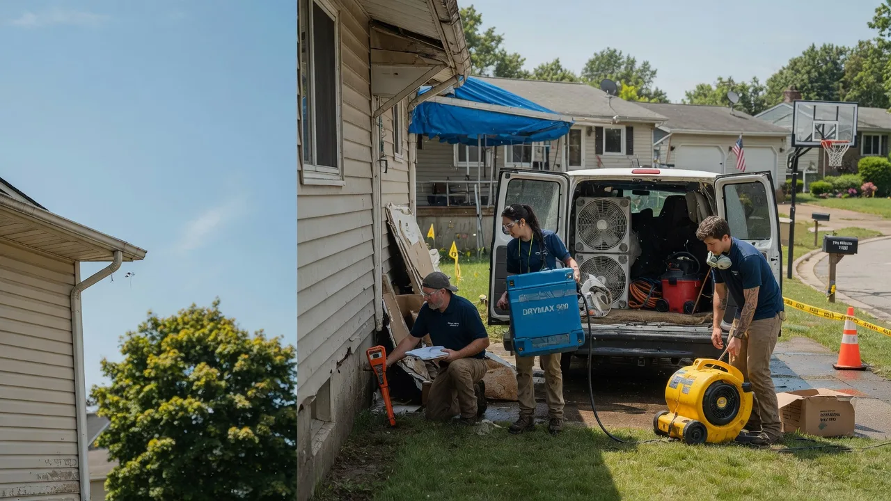 Ceiling Leak Cleanup in Elmira, MI near me
